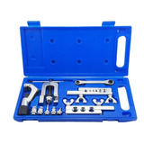 Kit Flangeador Alargador De Tubos Cortador Chave Catraca