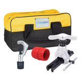 Kit Flangeador Excêntrico 1 4 À 3 4 Cortador E Rebarbador