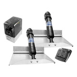 Kit Flap Estabilizador Hidráulico Bennett 12x9 Pol E Botão