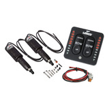 Kit Flap Lenco Pistão Atuador E Comando C Indicador Em Led