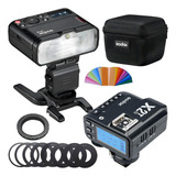 Kit Flash Macro Godox Mf12 Para Câmera Nikon Y Rádio X2t