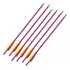 Kit Flechas 6 Unidades Pink Em Aluminio 53 5 Centímetros
