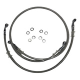 Kit Flexivel Freio Dianteiro Traseiro Aeroquip Crf 250r