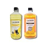 Kit Fluido E Detergente Para Máquina Limpeza De Bico Lisfer