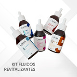 Kit Fluidos Revitalizantes Faciais 5 Itens Lakma 50ml