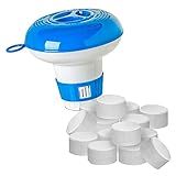 Kit Flutuador Mini Pastilha Cloro P Consumo Humano 50 Un 