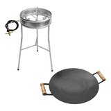 Kit Fogareiro Com Tripé 76 5 Cm 110 2 E Disco Arado 38cm 059 Papaleguas