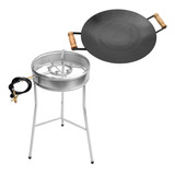Kit Fogareiro Com Tripé E Disco De Arado 38cm