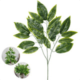 Kit Folhas Croton Artificial