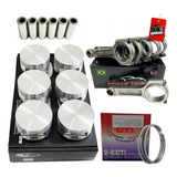 Kit Forjada Pistão Afp Anel Pino Biela Gm Opala 6cc