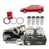 Kit Forjado Pistão Afp Biela Pino Anel Gm 2 0 2 2 8v