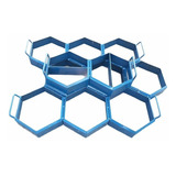 Kit Forma Bloquetes Sextavados 9 E 4 Meios 20x6cm