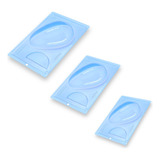 Kit Forma De Ovo P 02 Recheios 350g Especial C 03 Unid