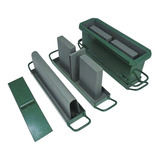 Kit Forma Manual Bloco canaleta Meio Bloco 10 Jalossimaq