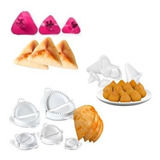 Kit Forma Molde 3 Coxinhas 5 Pastéis E Risoles 3 Esfihas