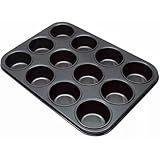 Kit Forma Para Cupcake Bolinhos Pão De Mel E Queijo 12 Cavidades 3 Unidades