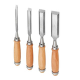 Kit Formao Com Cabo De Madeira Jogo Com 4 Peças 6 12 18 24mm