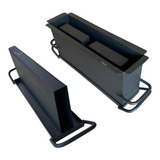 Kit Formas Para Canaleta E Bloco De Cimento 9x19x39 C fundo