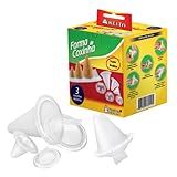 Kit Formas Para Fazer Coxinha Keita CX3 3 Tamanhos