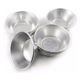 Kit Forminha Mini Empada Alumínio Nº 1 Para Buffet (12 Unid)