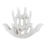 Kit Forro Almofada Interna De Capacete Bike Absolute Wild Cor Cinza claro Tamanho Único