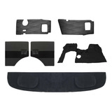 Kit Forro Console Porta Tapete Torpedo Mb 1519 Leito Veludo
