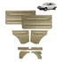 Kit Forro Gol 89/94 Porta + Lateral Traseira + Mala Bege