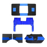Kit Forro Mb 1113 Capuz Tapete Teto Porta Veludo Az