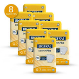 Kit Fralda Bigfral Derma Plus Tamanho G 56 Unidades