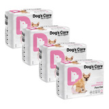 Kit Fralda Higiênica Pet Cães Fêmea Dogs Care Tam Pp 48 Un