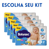 Kit Fraldas Babysec Com 5 Pacotes