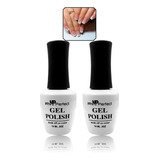 Kit Francesinha Nail Perfect Esmalte Em Gel Branco