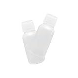 Kit Frasquinho Para Alcool Em Gel 5ml Com Tampa Rosca 100und