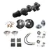 Kit Freio Disco C/ Sistema Pivôs + Cilindro+ Pinças Vw Fusca