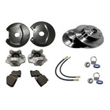Kit Freio Disco C Sistema De Pivôs Fusca Com Pinça