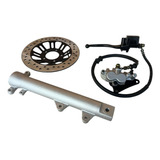 Kit Freio Disco Completo Moto Honda Fan Titan Cg 150 (09/13)