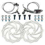 Kit Freio Disco Hidraulico Absolute C disco Dxu1901 Bike Mtb
