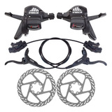 Kit Freio Disco Hidráulico alavanca Passador Rapid Fire 21v