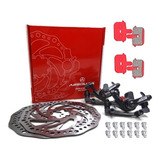 Kit Freio Disco Mecânico Absolute P Bicicleta Disco 160