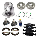 Kit Freio Fiat Palio 96 97 1 0 Fiasa Disco Pastilha Sapata