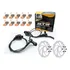 Kit Freio Hidráulico Preto C/ Discos Gts P/ Bike + Pastilhas