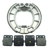 Kit Freio Lona Pastilha Honda Fourtrax Trx 420
