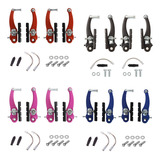 Kit Freio Para Bike V brake Em Nylon Dianteiro traseiro Cor