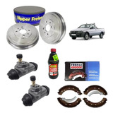 Kit Freio Traseiro Fiat Strada 2007 Tambor Sapata Cilindro