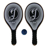 Kit Frescobol De Praia Impar Sports Bolinha