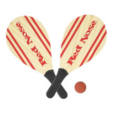Kit Frescobol Logo Red Nose 2