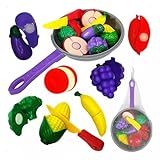 Kit Frigideira Com Comidinhas Crec Crec De Frutas E Legumes Com Velcro Brinquedo Infantil De Cozinha