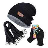 Kit Frio Touca Gorro