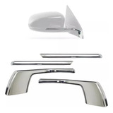 Kit Friso Acabamento Cromado Retrovisor Fiat Toro Original