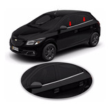 Kit Friso Cromado Pestana Base Janela Gm Onix Novo Prisma